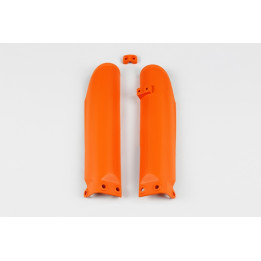 Protections de fourche UFO orange KTM sx85 | Oxmoto