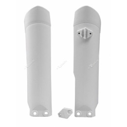 Protections de fourche Racetech blanc KTM sx85/husqvarna tc85