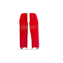 Protections de fourche rouge Honda cr/crf | Oxmoto