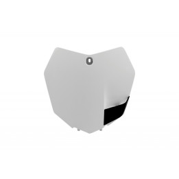 Plaque numéro frontale Polisport blanc KTM 1086636002