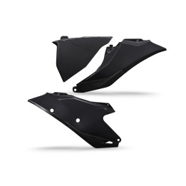 Plaques latérales noir Gas Gas | Oxmoto