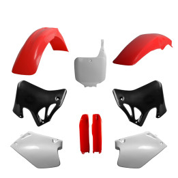 Kit plastique Polisport rouge Honda cr 1995-1997 | Oxmoto