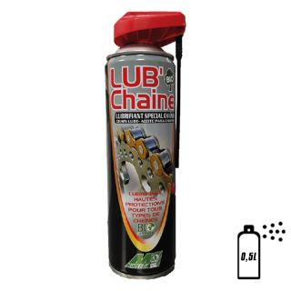 Lubrifiant chaine Minerva lub'chaine - 500ml | Oxmoto