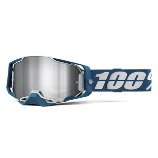 Lunettes 100% armega albar iridium argent | Oxmoto