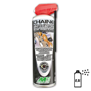 Lubrifiant chaine Minerva white factory - 500ml | Oxmoto