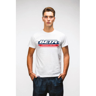 T-shirt Beta heritage blanc | Oxmoto