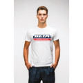 T-shirt Beta heritage blanc | Oxmoto