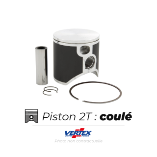 Piston Vertex coulé 2T | Oxmoto