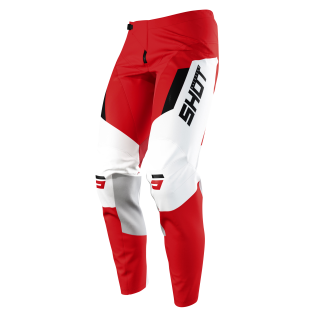 Pantalon SHOT contact chase rouge | Oxmoto