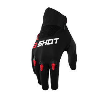 Gants SHOT enfant devo rouge | Oxmoto