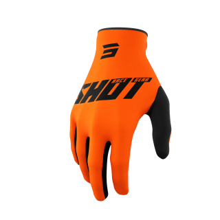 Gants SHOT raw burst orange | Oxmoto
