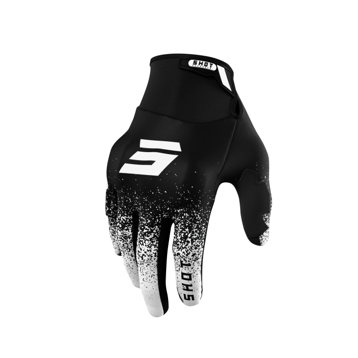 Gants SHOT drift edge blanc 2024 | Oxmoto