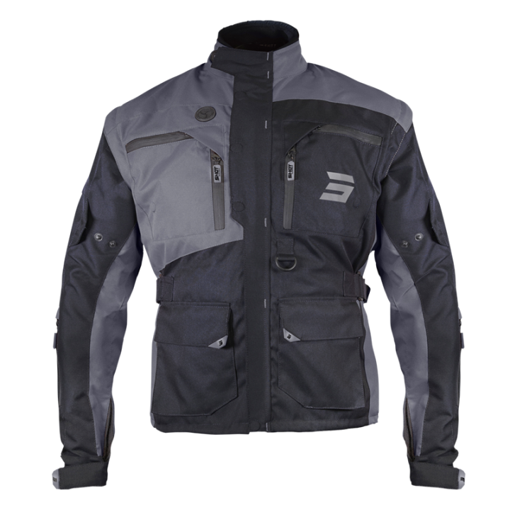 Veste SHOT Racetech noir/gris 2026 | Oxmoto