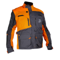 Veste SHOT Racetech gris/orange 2024 | Oxmoto