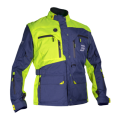 Veste SHOT Racetech navy/jaune fluo 2024 | Oxmoto