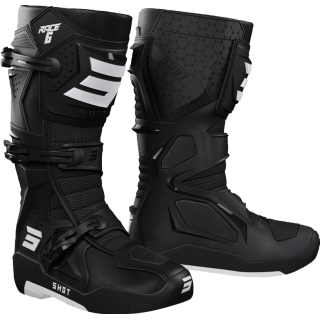 Bottes SHOT race 4 noir 2026 | Oxmoto
