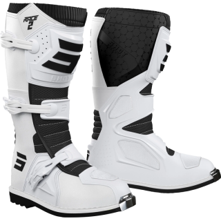 Bottes SHOT race 2 blanc 2026 | Oxmoto