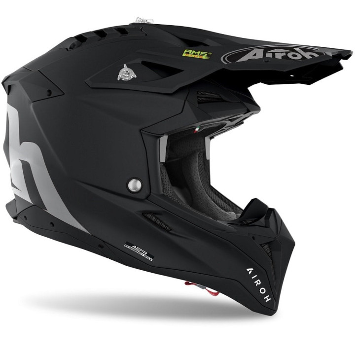 Casque Airoh aviator 3 noir mat 2024 | Oxmoto