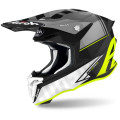 Casque Airoh twist 2.0 tech jaune mat | Oxmoto