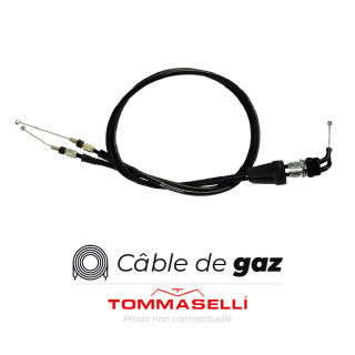 Câbles de gaz aller/retour Tommaselli | Oxmoto