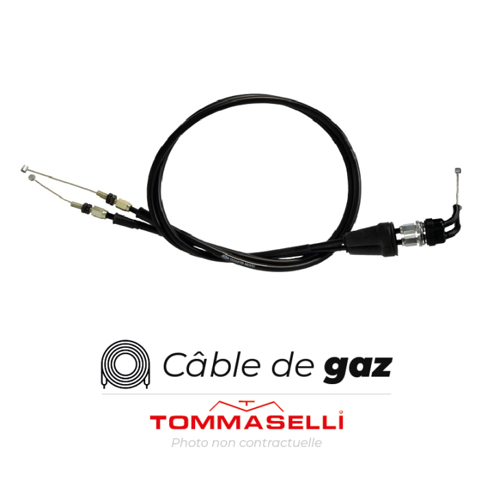 Câbles de gaz aller/retour Tommaselli | Oxmoto