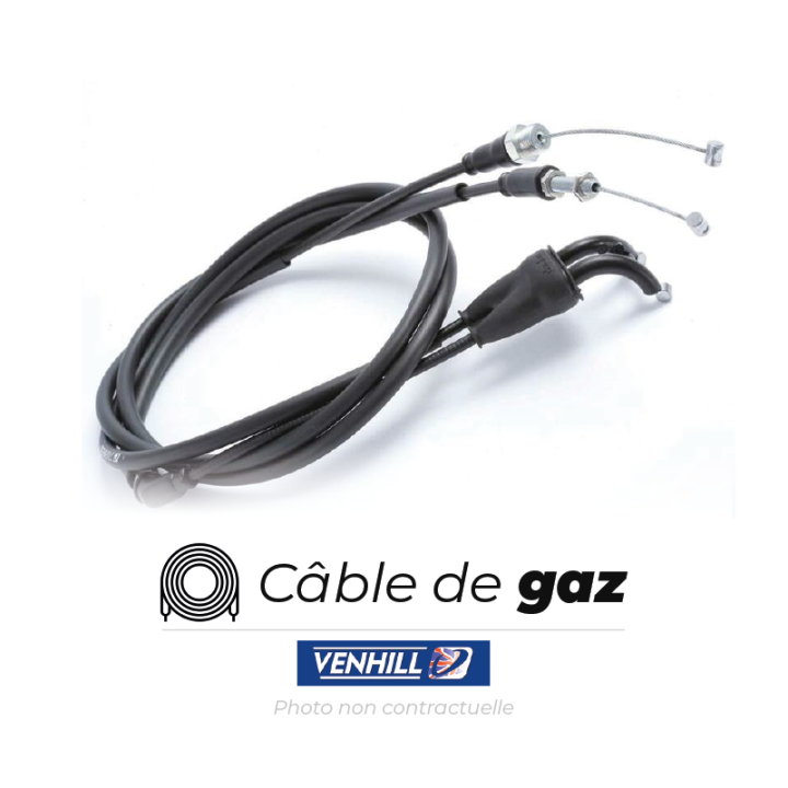 Câble de gaz Venhill | Oxmoto