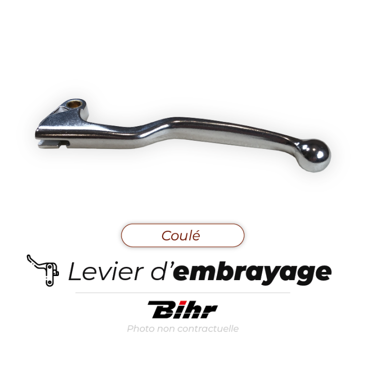 Levier d'embrayage Bihr type origine aluminium coulé