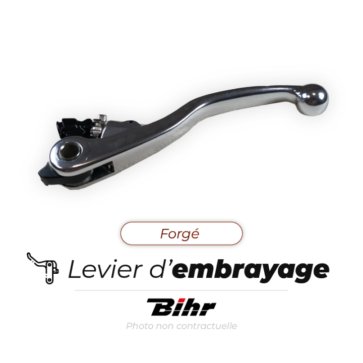 Levier d'embrayage Bihr type origine aluminium forgé