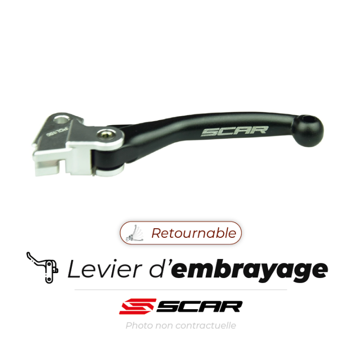Levier d'embrayage retournable Scar | Oxmoto
