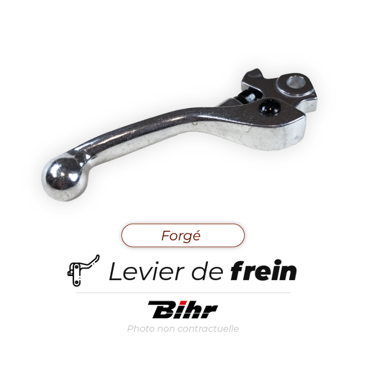 Levier de frein Bihr type origine aluminium forgé | Oxmoto