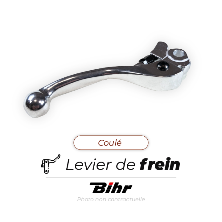 Levier de frein Bihr type origine aluminium coulé | Oxmoto