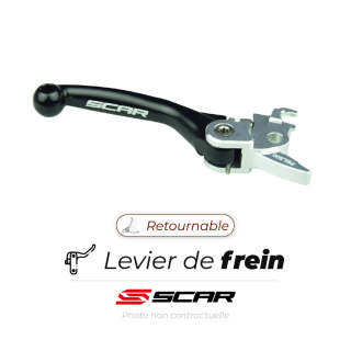 Levier de frein retournable Scar | Oxmoto