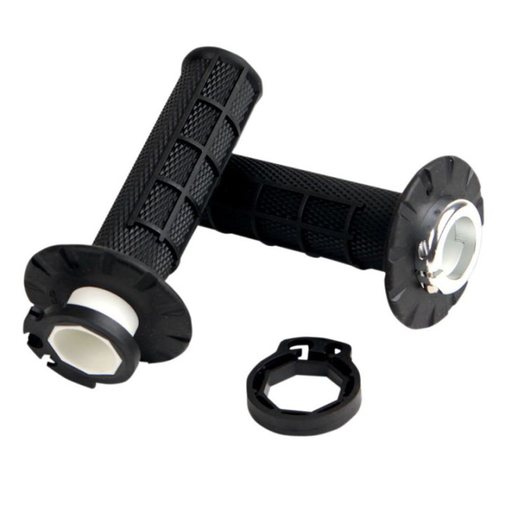 Poignée ODI mx v2 lock-on semi-gauffré | Oxmoto