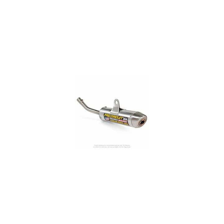 Silencieux pro circuit 304 alu embout inox | Oxmoto
