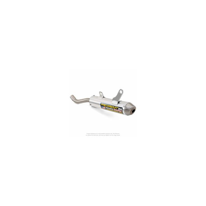 Silencieux pro circuit 304 alu embout inox | Oxmoto