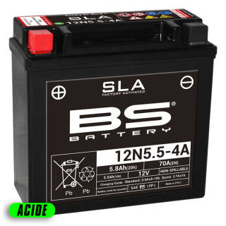 Batterie bs battery sla sans entretien activée usine
