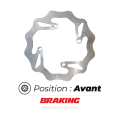 Disque de frein avant Braking wave fixe | Oxmoto