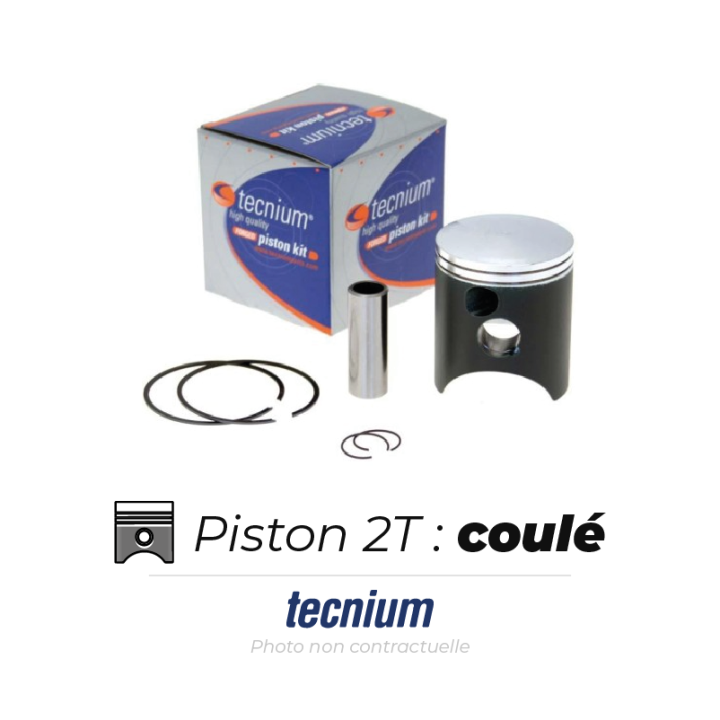 Piston Tecnium coulé 2T | Oxmoto