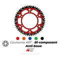 Couronne ART dual-components alu/acier ultra-light anti-boue 520