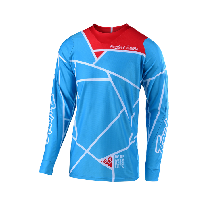 Maillot troy lee designs se air metric ocean | Oxmoto