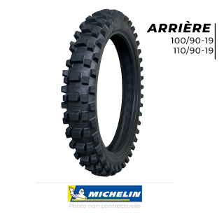Pneu arrière Michelin starcross 6 medium hard | Oxmoto