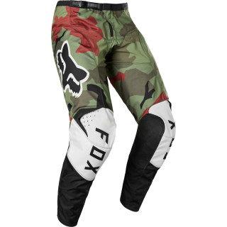 Pantalon FOX 180 bnkr camo vert 2022 | Oxmoto