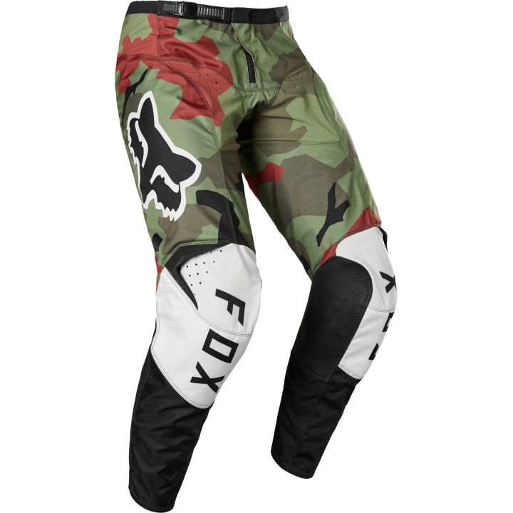 Pantalon FOX 180 bnkr camo vert 2022 | Oxmoto