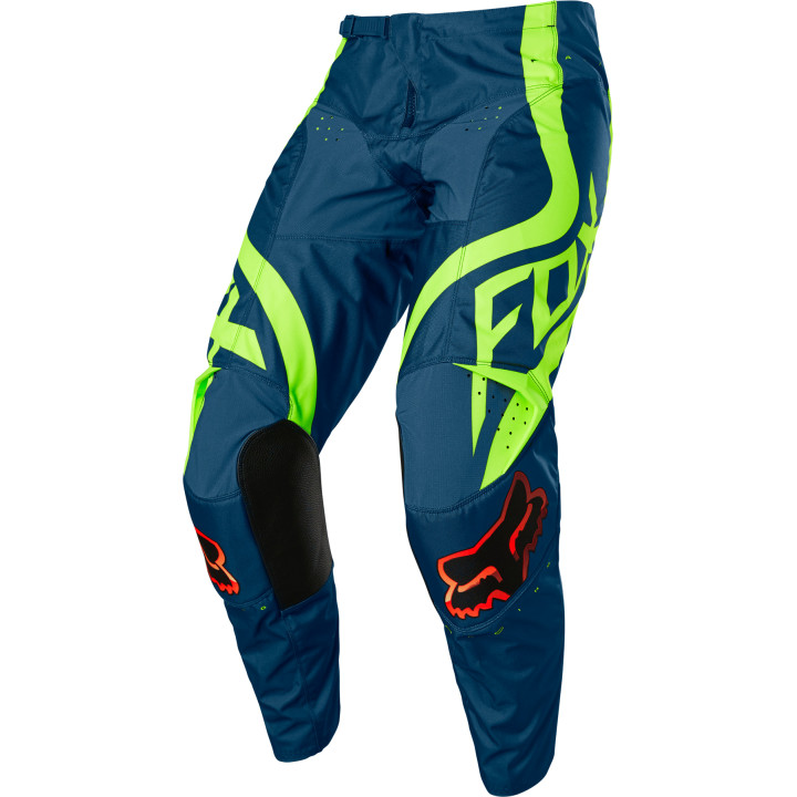 Pantalon FOX 180 venz navy/vert 2022 | Oxmoto