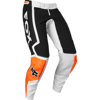 Pantalon FOX 360 dvide noir/blanc/orange 2022 | Oxmoto