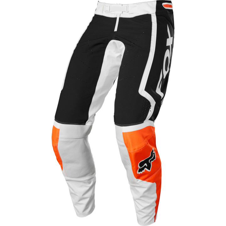 Pantalon FOX 360 dvide noir/blanc/orange 2022 | Oxmoto