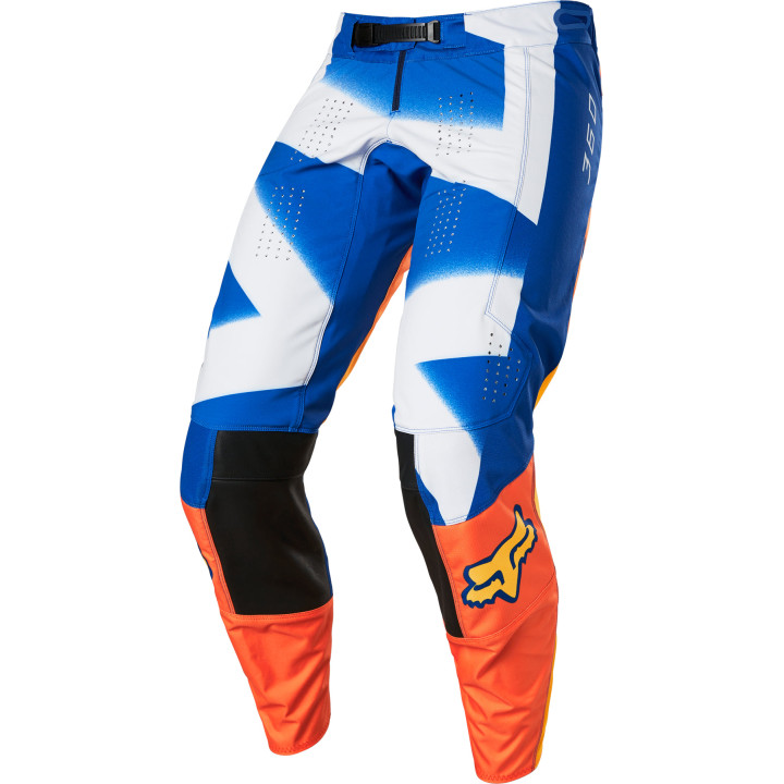 Pantalon FOX 360 rkane orange/bleu 2022 | Oxmoto