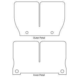 Lamelles de rechange pour boite a clapets v-force2 1009789