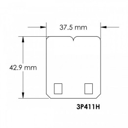 Lamelles de rechange pour boite a clapets v-force3 1009792