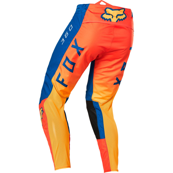 Pantalon FOX 360 rkane orange/bleu 2022 | Oxmoto
